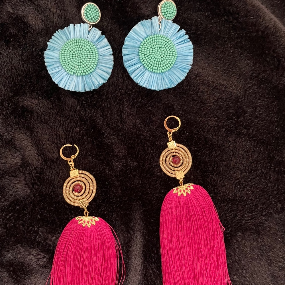 Drop earrings